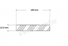 Platbanda aluminiu 100x12.0 mm 1
